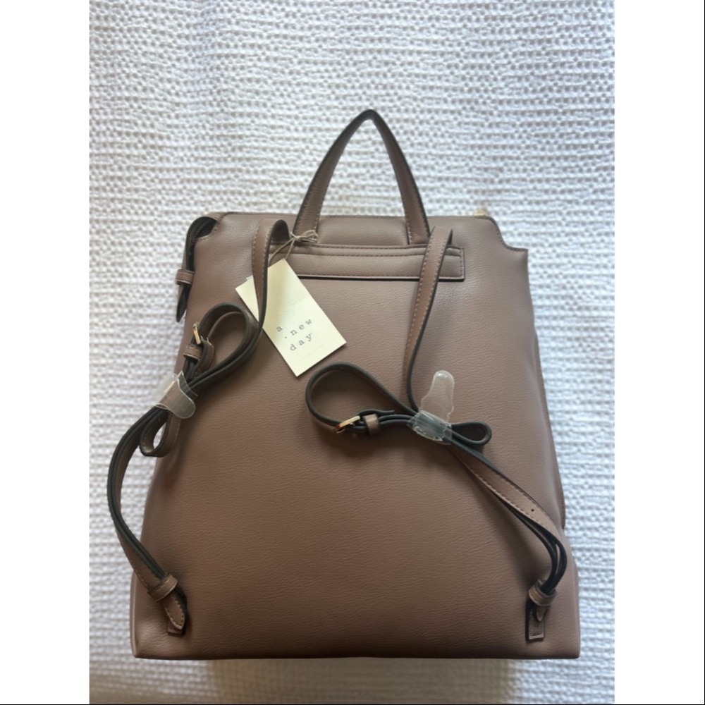 a new day Taupe Backpack